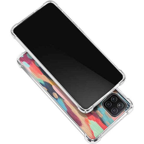 Etta Vee Color Melt Galaxy A12 Clear Case